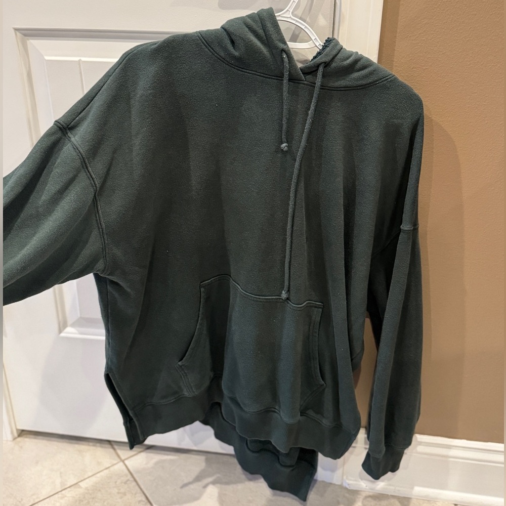 American Eagle Outfitters Forest Green Hoodie